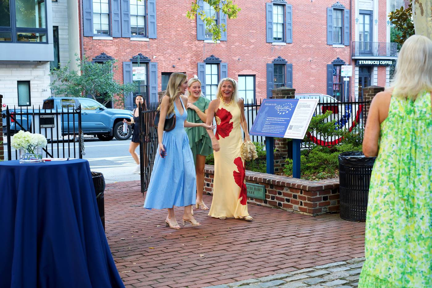 Chandler & Eli, Betsy Ross House, 6:33 PM, photograph 017 by Max Bender