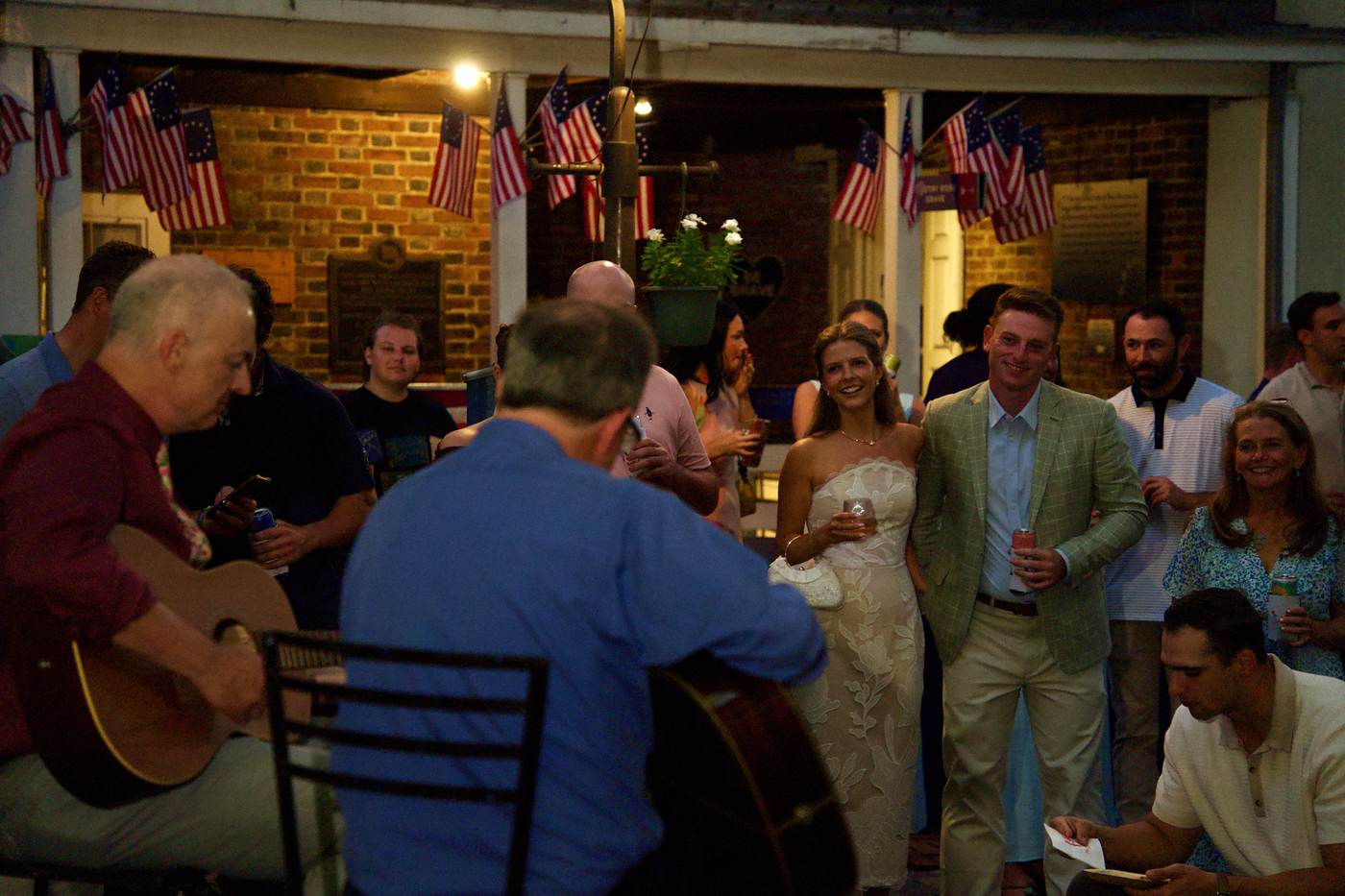 Chandler & Eli, Betsy Ross House, 7:35 PM, photograph 066 by Max Bender