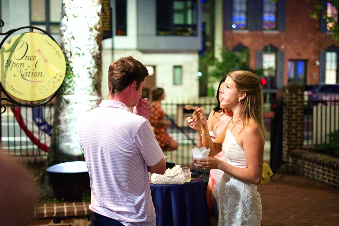 Chandler & Eli, Betsy Ross House, 7:59 PM, photograph 083 by Max Bender