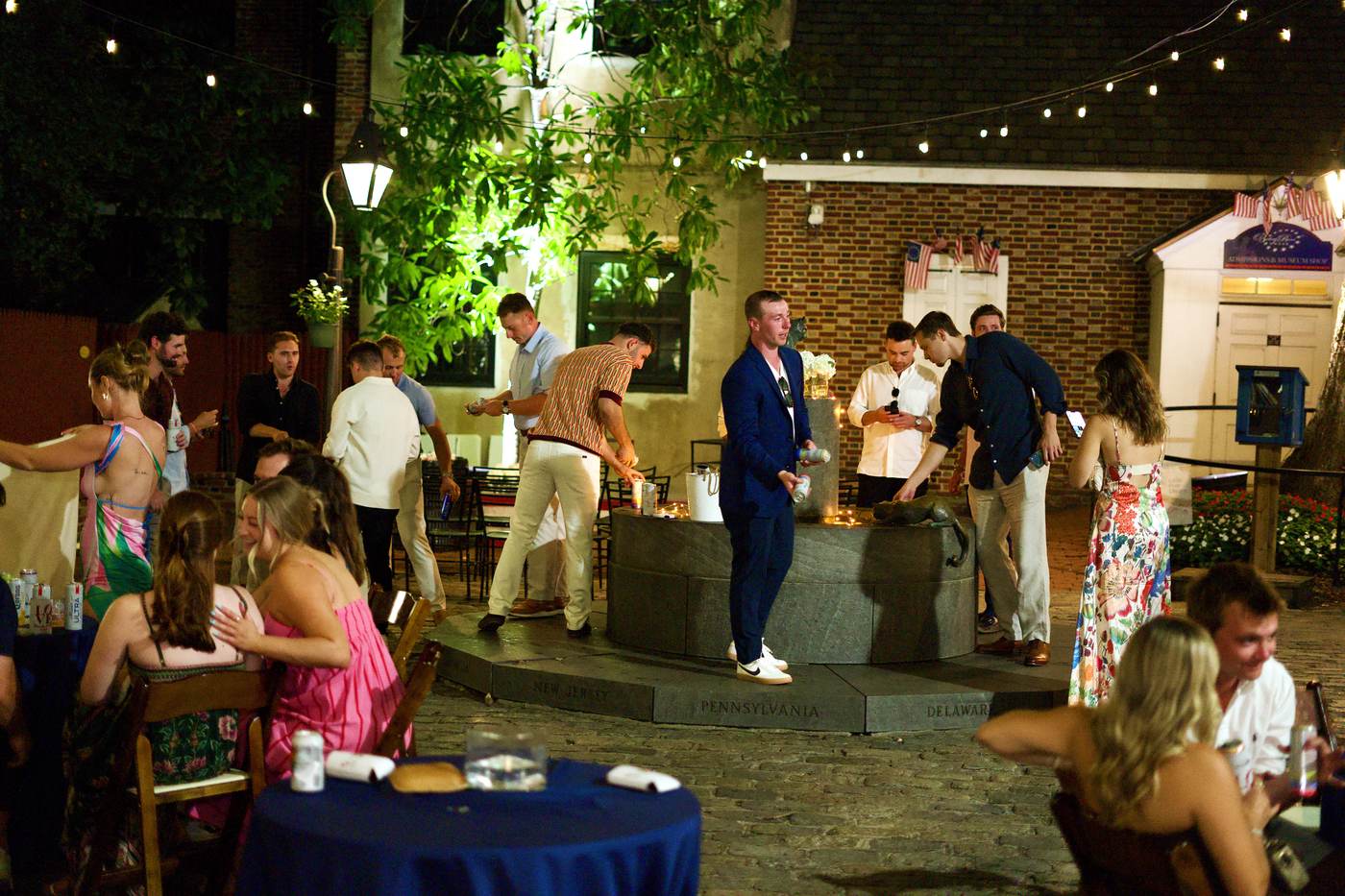 Chandler & Eli, Betsy Ross House, 9:37 PM, photograph 151 by Max Bender