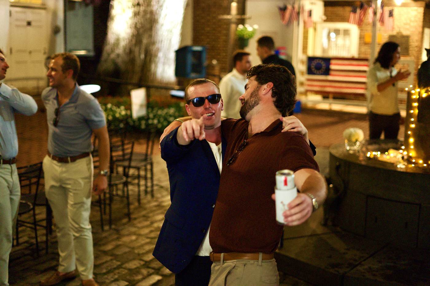 Chandler & Eli, Betsy Ross House, 9:40 PM, photograph 156 by Max Bender