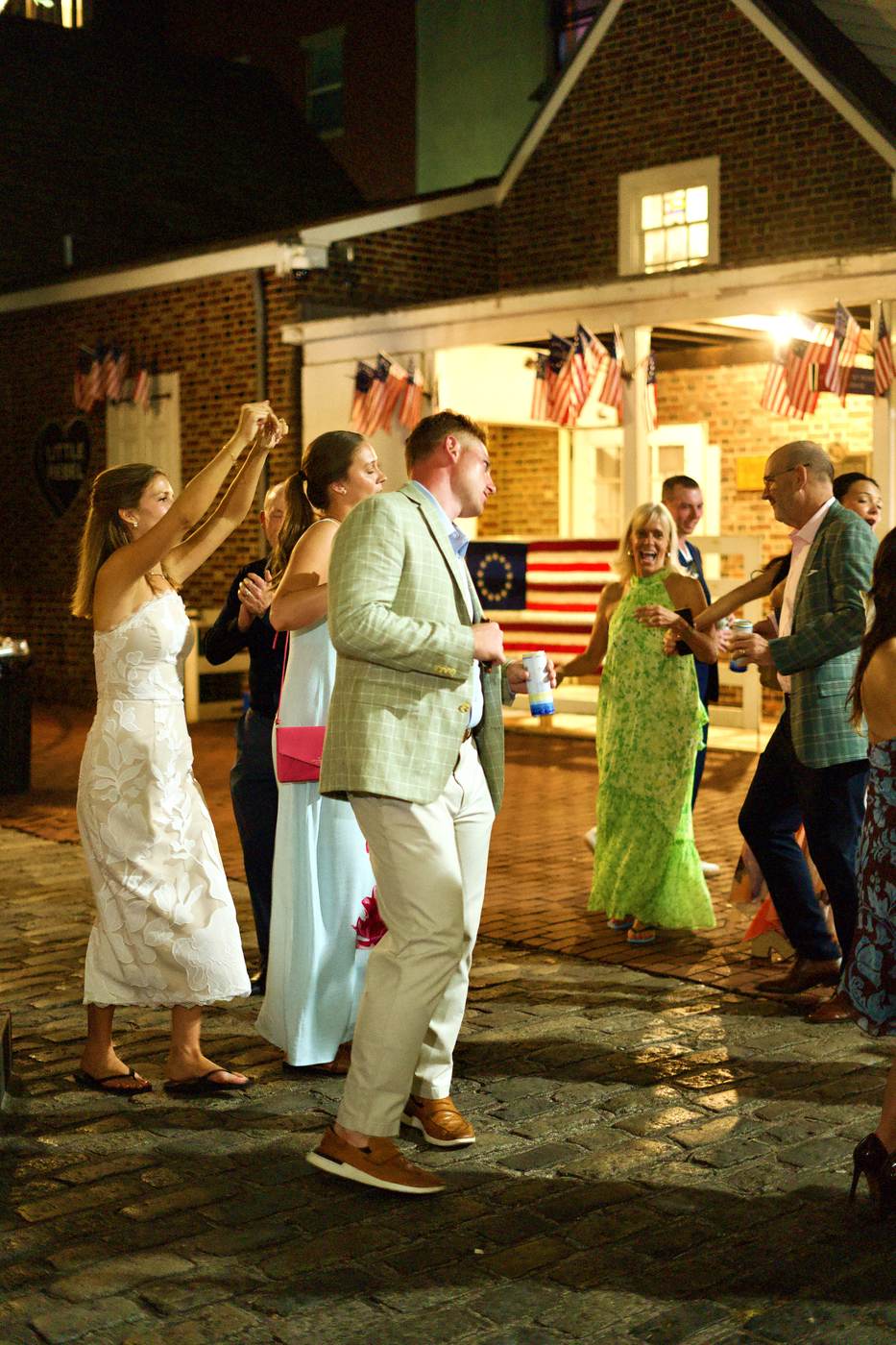 Chandler & Eli, Betsy Ross House, 9:49 PM, photograph 169 by Max Bender