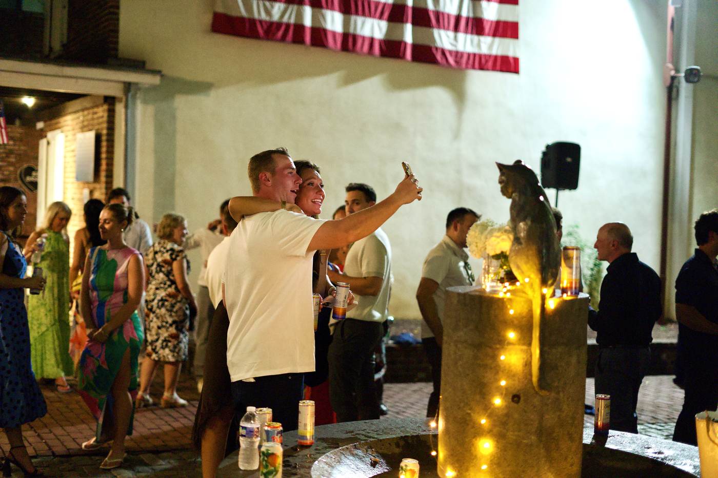 Chandler & Eli, Betsy Ross House, 10:15 PM, photograph 193 by Max Bender