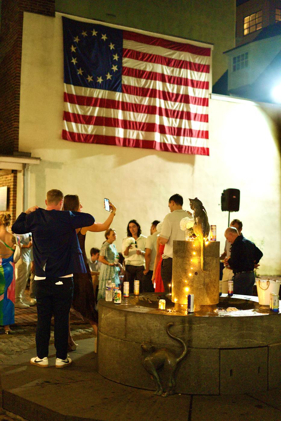Chandler & Eli, Betsy Ross House, 10:16 PM, photograph 195 by Max Bender