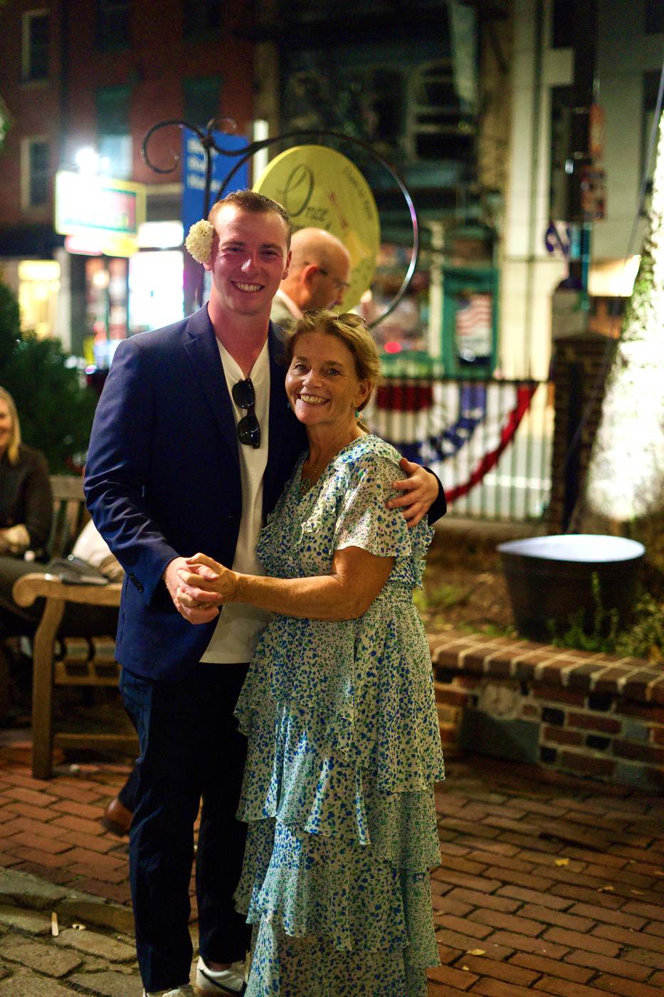 Chandler & Eli, Betsy Ross House, 10:28 PM, photograph 208 by Max Bender